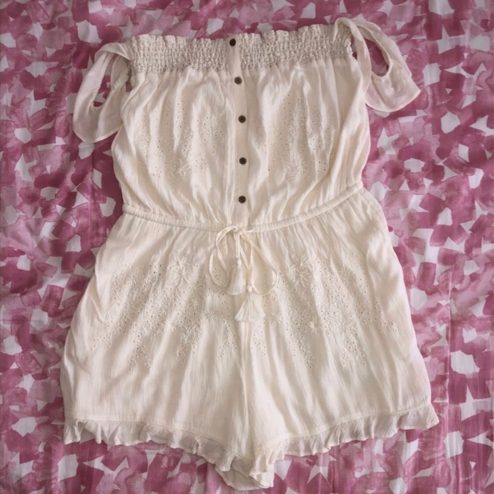 American Eagle Off The Shoulder Romper